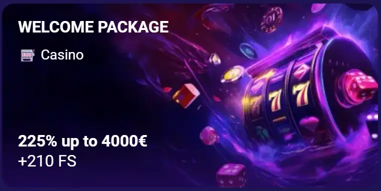 VibroBet Casino Banner Mobile